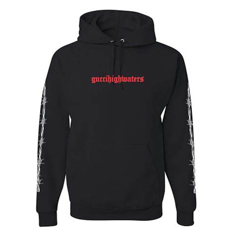 guccihighwaters Heartbreak Highway Hoody Black .